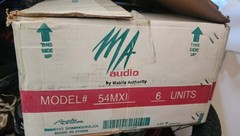 NOS,MA Audio 54mxi 5.25 speakers.old school 2000s