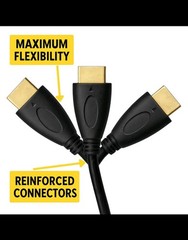 HDMI Cable 4K High Speed Cord 50ft
