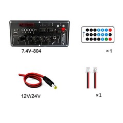 30-120W Power Amplifier Board USB Dac FM Radio TF Player Subwoofer bluetooth