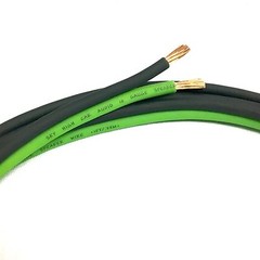 25 ft TRUE 10 Gauge GREEN/BLACK AWG Sky High Car Audio Speaker Wire Car Home