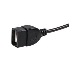 EIMSOAH 3.5mm Male Audio AUX Jack to USB 2.0 Type A Female OTG Cable, #100
