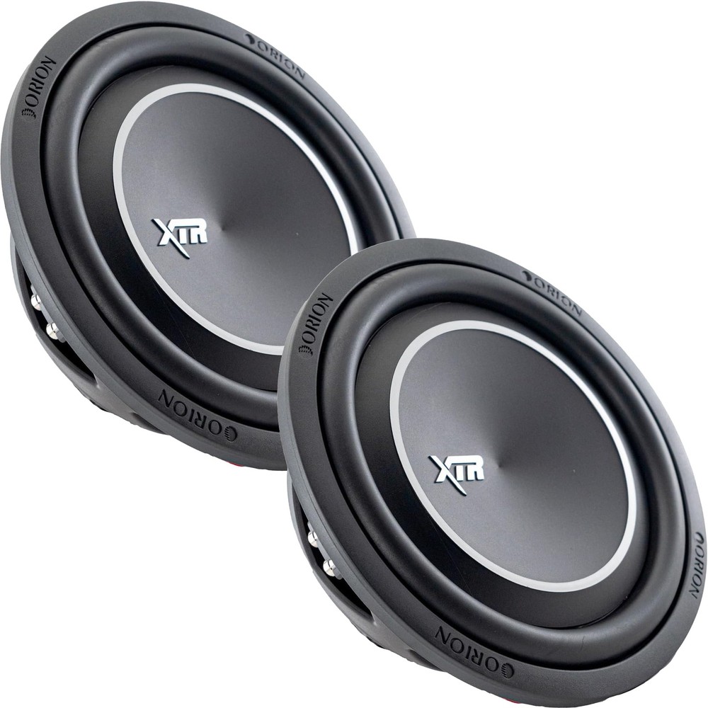 (2) ORION XTR12SWD2 12″ XTR SHALLOW-MOUNT 2-OHM DVC SUBWOOFERS SUBS D2 (1 PAIR)
