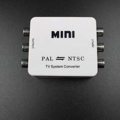 Bi-Directional 2-Way NTSC To PAL+PAL To NTSC Video TV System Converter Adapter