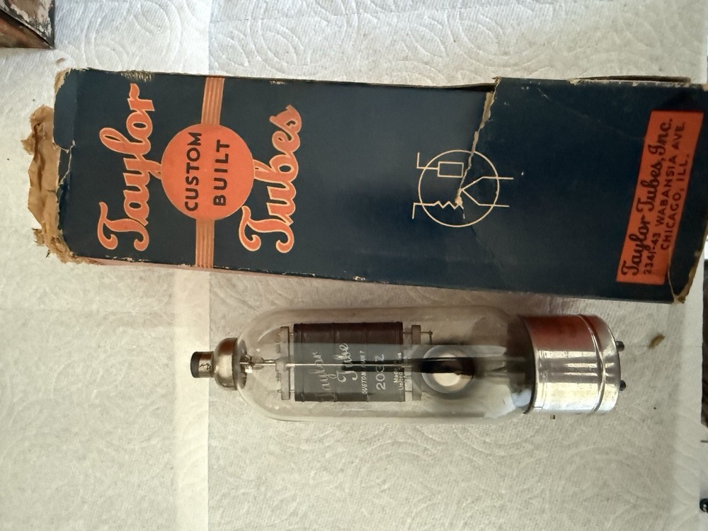 Taylor 203Z Radio Tube Untested