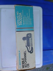 MOTOROLA MODEL 4022A CB RADIO – Complete ORIGINAL Package – Original Box