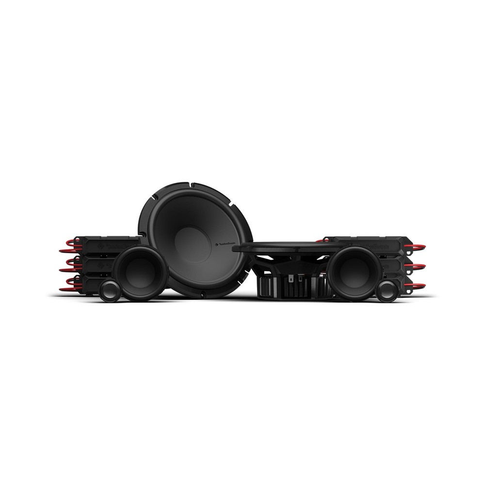 Rockford Fosgate P3V2-65 – 6.5″ 3-way speaker kit with 3-way external crossov…