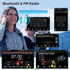 Android 15 For 2000-2006 Toyota Tundra Rotatable Stereo Radio Carplay WIFI GPS