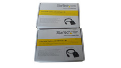 LOT OF 2 Startech ST122HD4KU 2 Port Video Splitter – Free Shipping