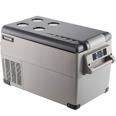 VEVOR 1.23Cuft Compressor Portable Small Refrigerator Cooler Freezer Home