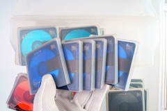 Sony 33-Disc Color Minidisc Lot Red Blue Green Black Case [USED]