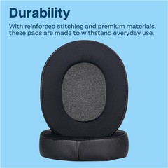 Replacement Ear Pads for SteelSeries Arctis 1/3/5/7/9/Pro – Cooling Gel Black