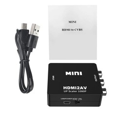 HDMI To 3RCA AV Adapter Converter Cable 1080P Composite Video Audio 1080P 60HZ