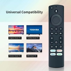 2Pcs NS-RCFNA-21 Voice Remote Control For Insignia Toshiba Fire TV NS sereis