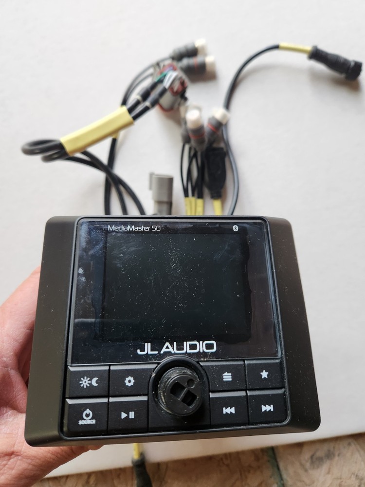 JL Audio MM50 MediaMaster® Series 2.8″ LCD Display Marine Digital Media Receiver