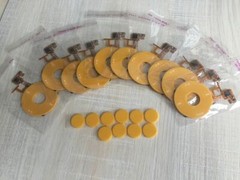 10X Click Wheel + Center Button for iPod Video 5th 5.5 Gen 30GB 60GB 80GB YELLOW