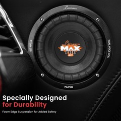 Lanzar Max Pro 6.5” 600 Watt Small Enclosure 4 Ohm Subwoofer