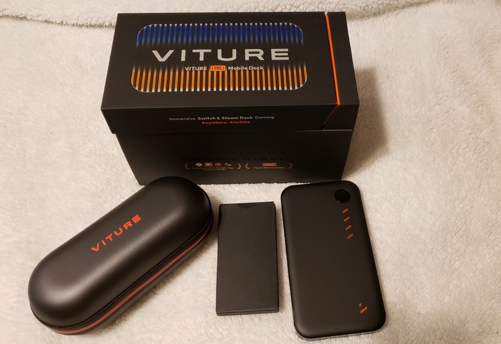 Virtue pro xr glasses and Mobile Dock