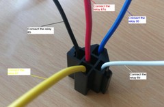 1 PIECE 50 AMP 12V BOSCH STYLE S RELAY & HARNESS SOCKET SPDT + 100% COPPER WIRES