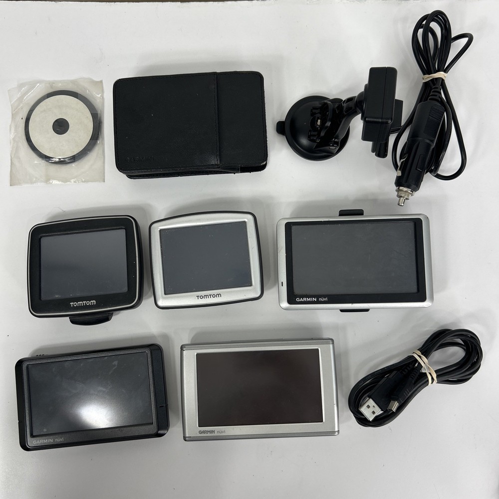 Garmin Nuvi Tom Tom GPS Lot 1300 265W 650 Ease One Navigation Various Units