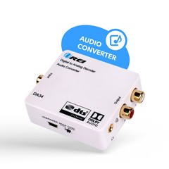 OREI Digital to Analog Dolby Digital Decoder SPDIF 5.1 Ch Input to RCA(DA34)