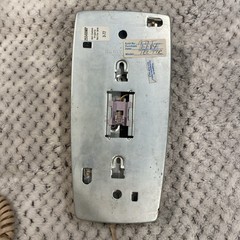 Vintage Western Electric Beige 2554BMP touch tone wall Phone