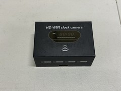 1080p Wireless WiFi Clock Home Security Device