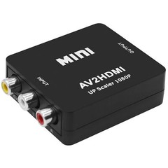 RCA to HDMI Converter Adapter AV 1080P For TV Audio Video Composite CVBS AV2HDMI