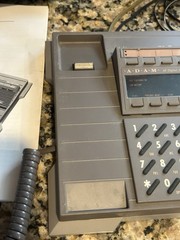 Vintage PHONEMATE DIGITAL ANSWERING MACHINE Adam ADVANCED Phone Tapeless VIDEO