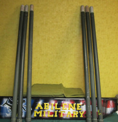 32 FEET ANTENNA TOWER MAST POLES 4′ ALUMINUM SECTIONS 8 POLES