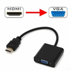 HDMI Male to VGA Female Video Cable Cord Converter Adapter For PC Monitor USA