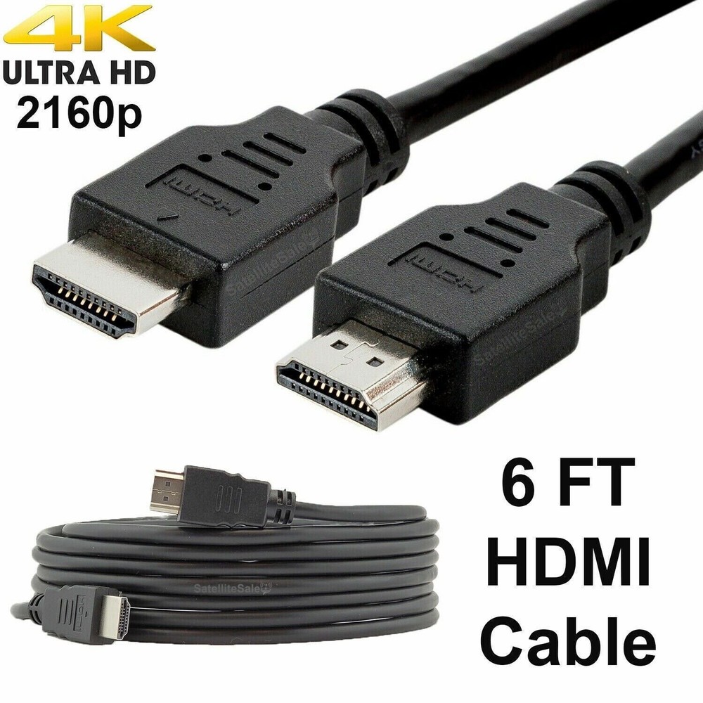 4K HIGH SPEED HDMI CABLE 2.0 1FT 2FT 3FT 6FT 8FT 10FT 12FT 15FT 20FT 25FT 30FT