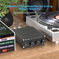 Fosi Audio TB10A 2 Channel Stereo Audio Receiver Amplifier Mini Hi-Fi Home Amp