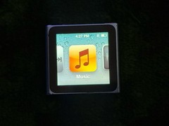 Y2K Apple Ipod Nano 6th generation 8GB Blue Model A1366