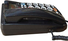 Corded Big Button Telephone for Elderly Caller ID Landline Phones for Seniors