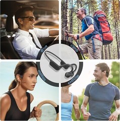 Open Ear Sports Wireless Headphone with Built-in Mic,Up to 8 Hours Playtime