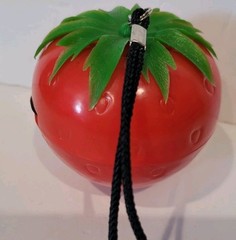 Vintage 1970’s Computron Strawberry Tunes Novelty AM Radio Made In Hong Kong