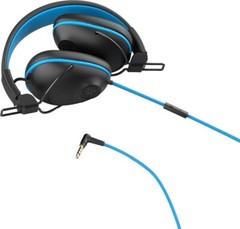 JLAB HJPRORBLU4 JBuddies Studio Pro Over-Ear Headphones Black Blue Wired w/mic