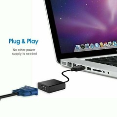 25 X Display Port DP to VGA Adapter Cable 1080P for laptop desktop Game Monitor