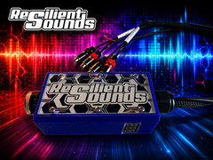 Resilient Sounds Premium LED Voltmeter Bass Knob w/Bluetooth (Made in USA)