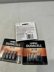 3 boxes 4 Pack Duracell A23 21/23 12 Volt MN21 MN23 23AE GP23 23A 23GA