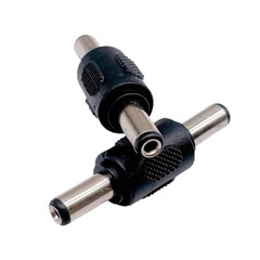 DC5.5×2.1mm Power Connector Male Female Plug Socket ABS Metal Long Version