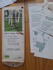 Vtg. Various Appliance, Lawn, Bicycle Manuals: