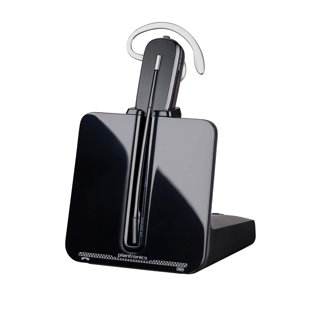 Plantronics – CS540 Wireless DECT Headset (Poly) – Single Ear (Mono) Convertible