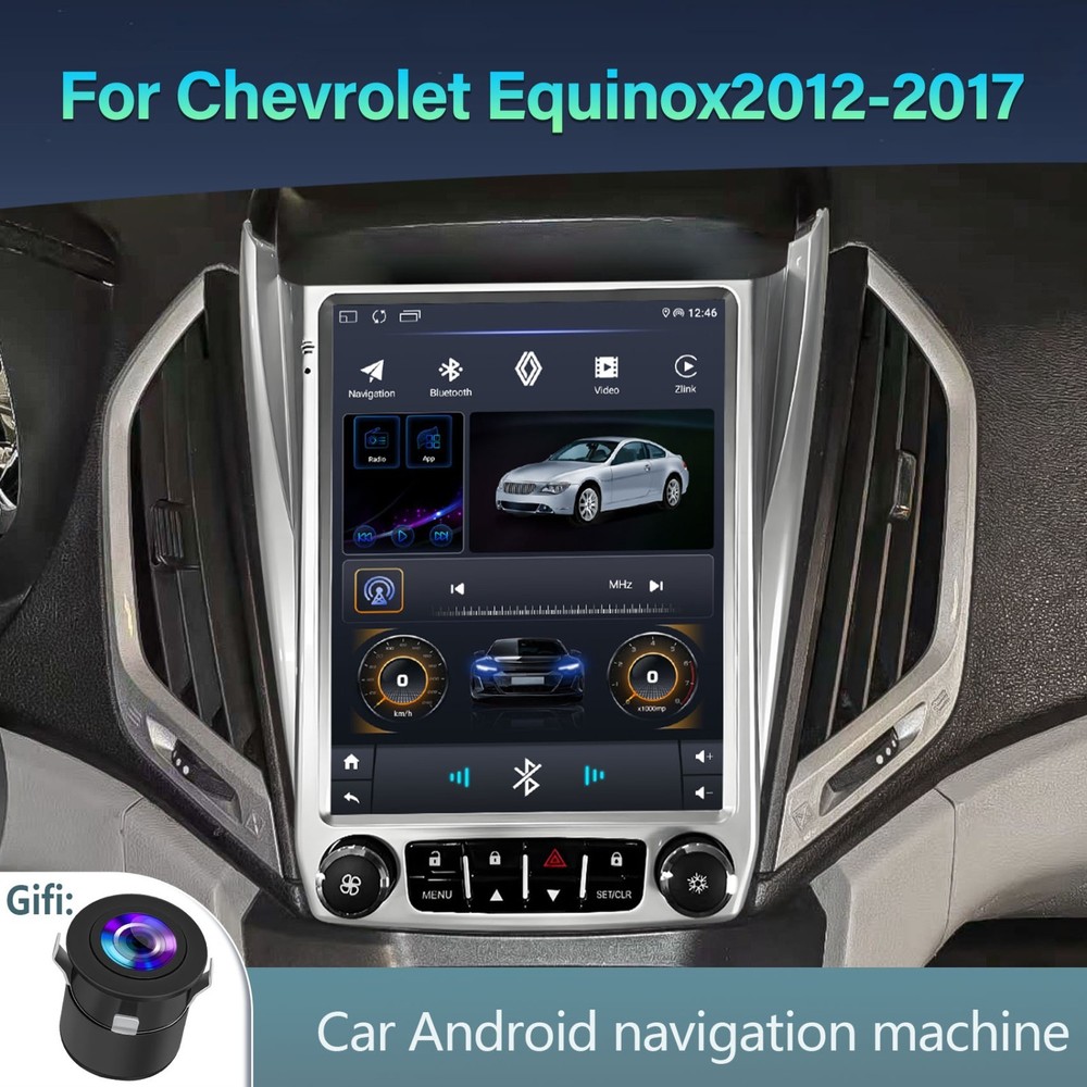 Car Radio For Chevrolet Equinox 2010-2017 Android Stereo iPhone CarPlay USB GPS