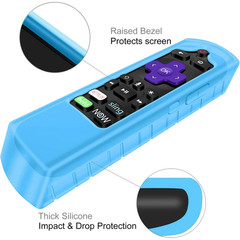 Remote Case for Roku Voice/Express HD /4K+/Ultra LT Enhanced 3930 Silicone Cover