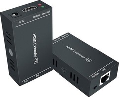 Compact HDMI Extender 1080P@60Hz – Uncompressed Video Transmission Up to 164 Ft