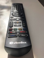 Original vSeeBox Backlit Remote Control for Elite Mini, Ultra, V3 Pro, V5 Pro