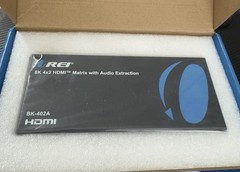 OREI 8K eARC HDMI Matrix Switch 4 X 2,Switcher with Audio Extractor UltraHD.