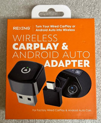 Rexing – CPW-52 Wireless CarPlay & Android Auto Adapter For iPhone iOS 10+