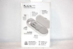 AIR DUO 2 In 1 Speaker + Earbuds, Bluetooth, White, Up To 40 Hours Playtime NEW